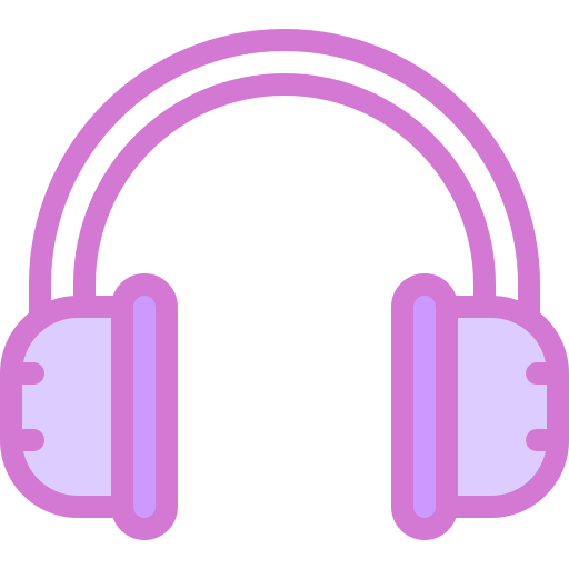 słuchawki Detailed color Lineal color ikona