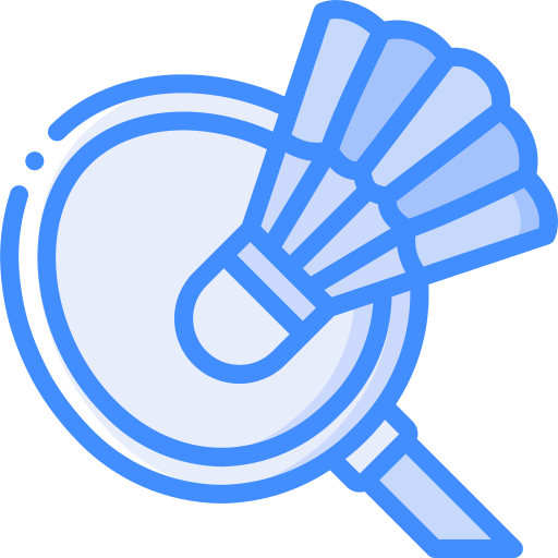 Badminton Basic Miscellany Blue icon