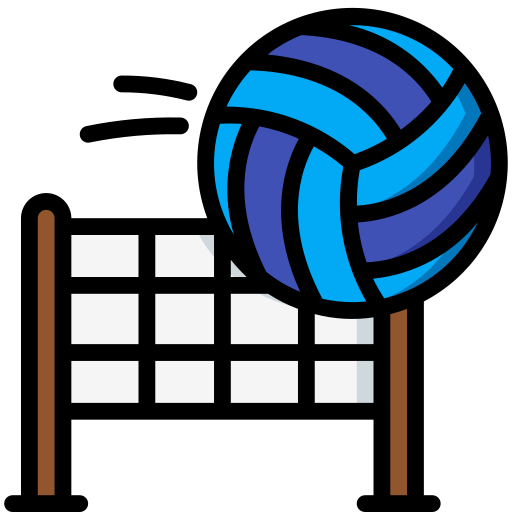 Волейбол Basic Miscellany Lineal Color иконка