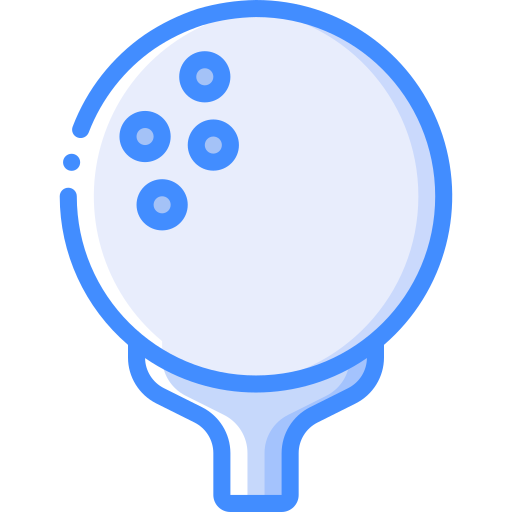 pallina da golf Basic Miscellany Blue icona