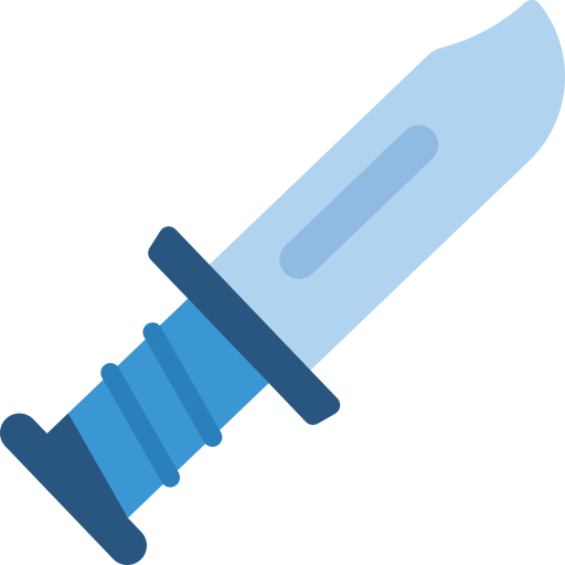 cuchillo Basic Miscellany Flat icono