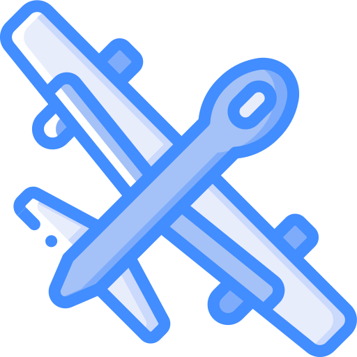 Drone Basic Miscellany Blue icon