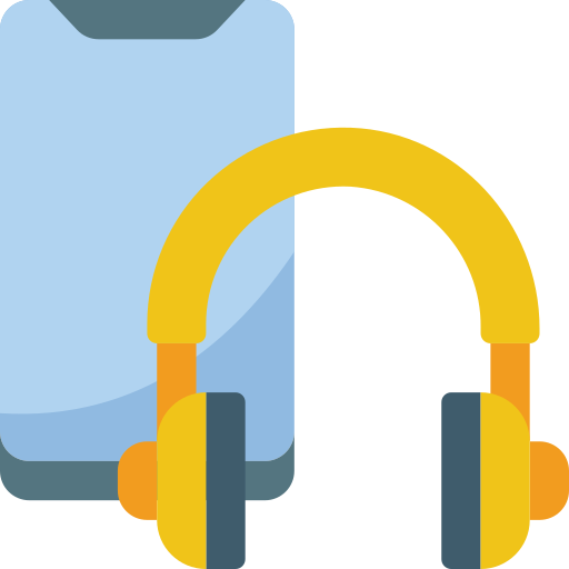 auriculares Basic Miscellany Flat icono