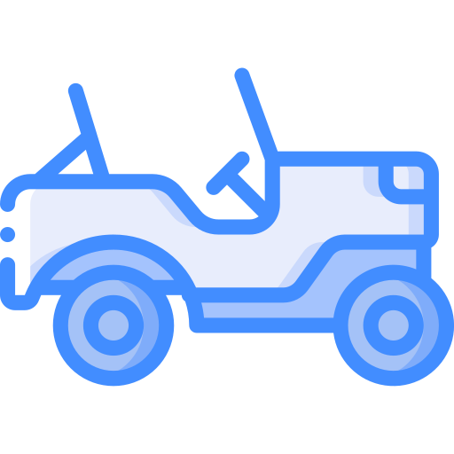 jeep Basic Miscellany Blue icon