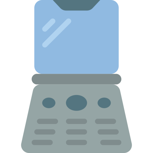 teléfono plegable Basic Miscellany Flat icono