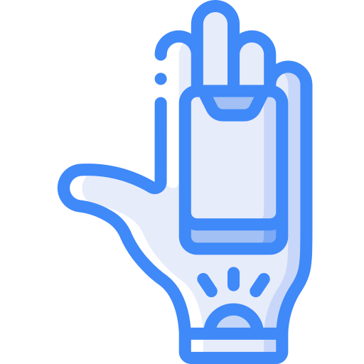 ręka Basic Miscellany Blue ikona