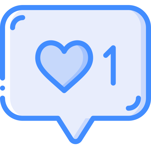 사랑 Basic Miscellany Blue icon