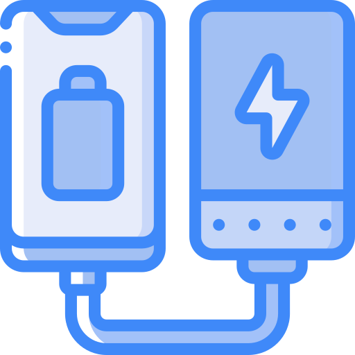 tragbare batterie Basic Miscellany Blue icon