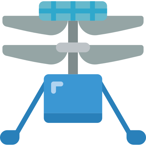drone con cámara Basic Miscellany Flat icono