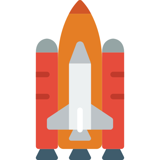 transbordador espacial Basic Miscellany Flat icono