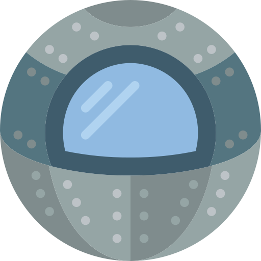 Spacecraft Basic Miscellany Flat icon