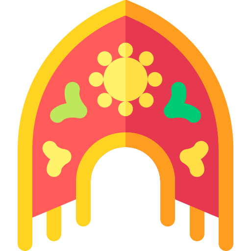 Kokoshnik Basic Rounded Flat icon