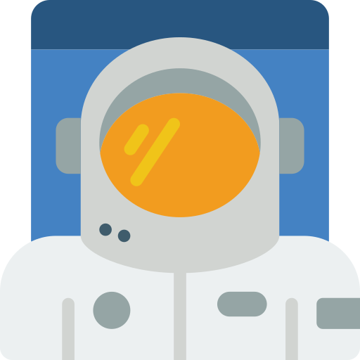 astronaut Basic Miscellany Flat icon