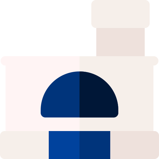 Stove Basic Rounded Flat icon