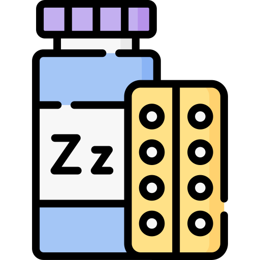 Sleeping pills Special Lineal color icon