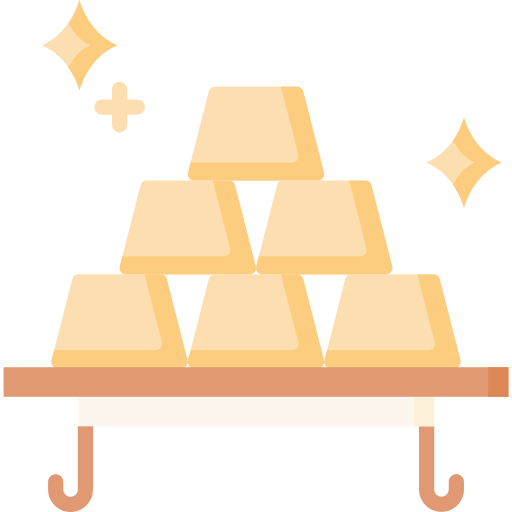 Gold ingot Special Flat icon