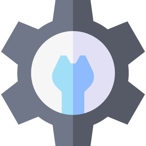 サービス Basic Straight Flat icon