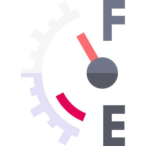Fuel Basic Straight Flat icon
