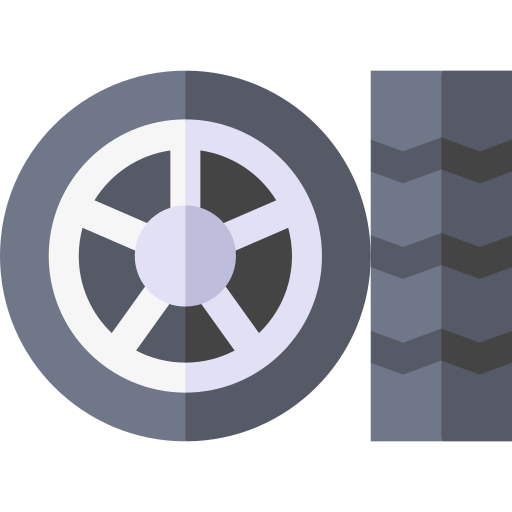 rueda Basic Straight Flat icono