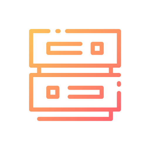 データベース Good Ware Gradient icon