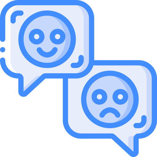 emoticon Basic Miscellany Blue icona