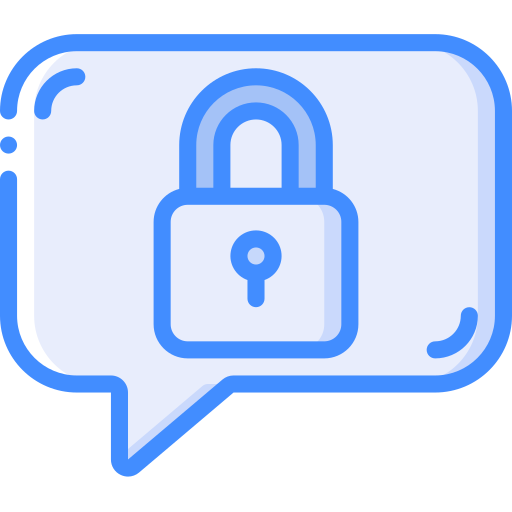 Message Basic Miscellany Blue icon