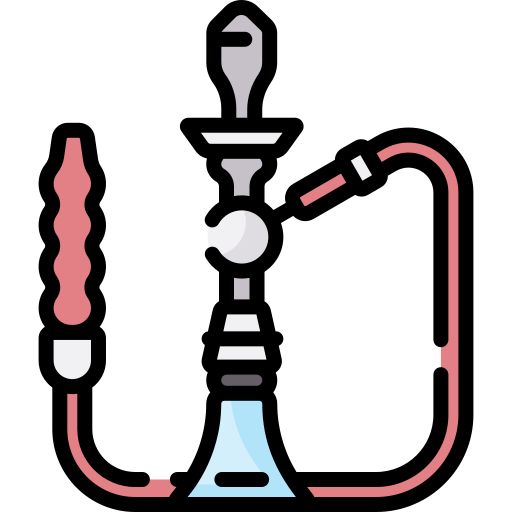 물 담배 Special Lineal color icon