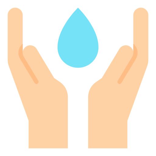 bespaar water Good Ware Flat icoon