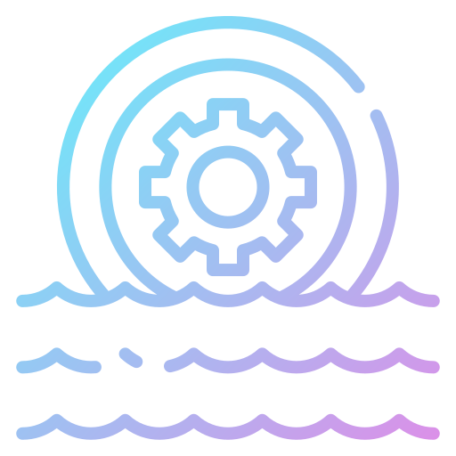 水力発電 Good Ware Gradient icon