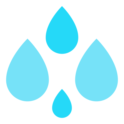 Water drops Good Ware Flat icon
