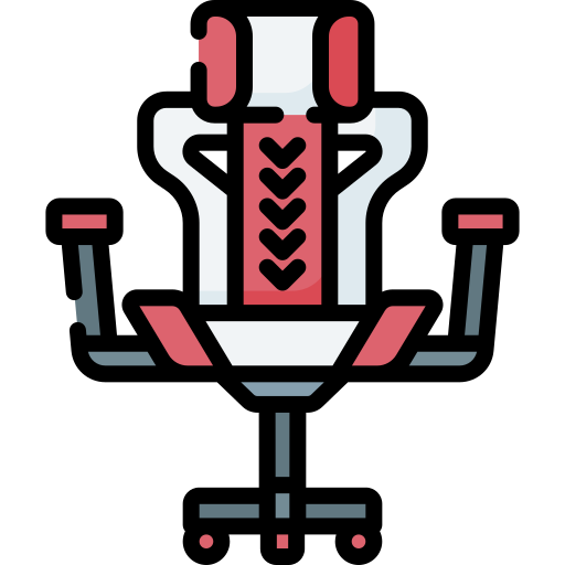 Gaming chair Special Lineal color icon