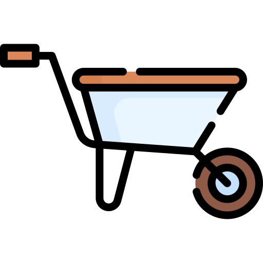 carretilla Special Lineal color icono