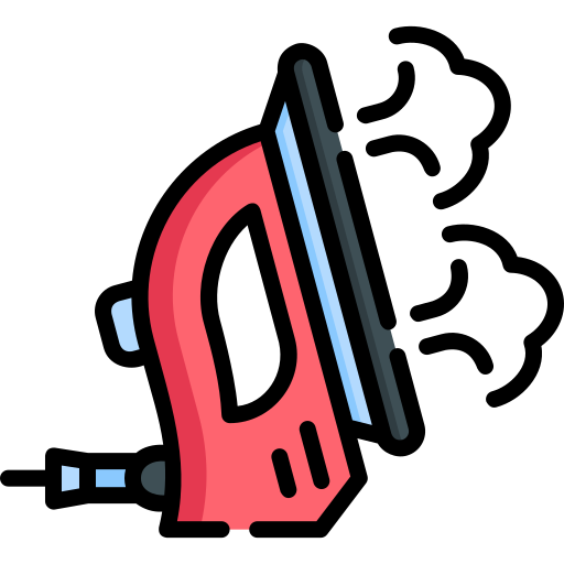 Steam iron Special Lineal color icon