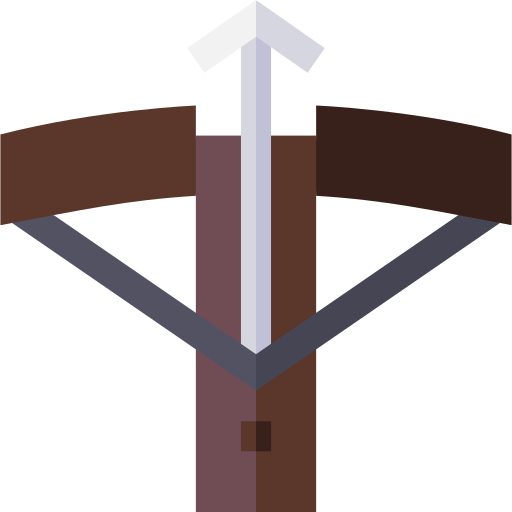 Crossbow Basic Straight Flat icon