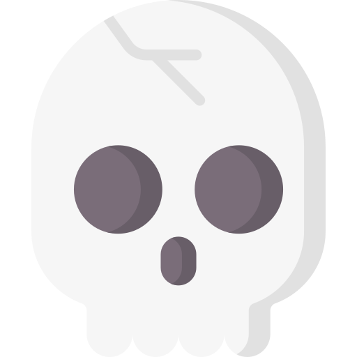 頭蓋骨 Special Flat icon