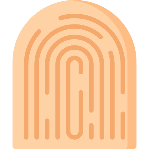 fingerabdruck Special Flat icon