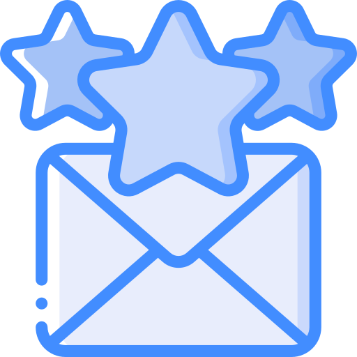 eメール Basic Miscellany Blue icon
