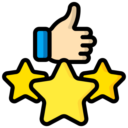 Ratings Basic Miscellany Lineal Color icon