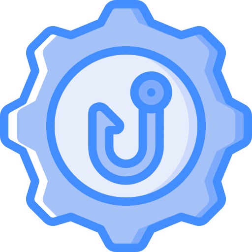 Gear Basic Miscellany Blue icon