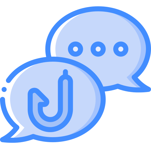 Speech bubbles Basic Miscellany Blue icon