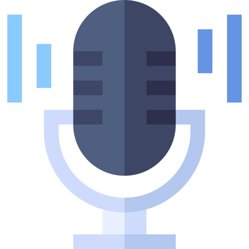 Mic Basic Straight Flat icon