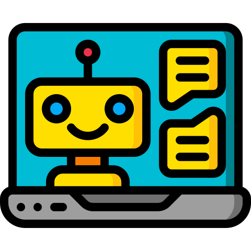 chatbot Basic Miscellany Lineal Color Icône