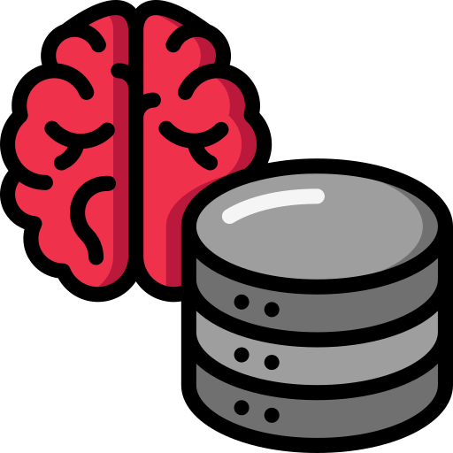 Brain server Basic Miscellany Lineal Color icon