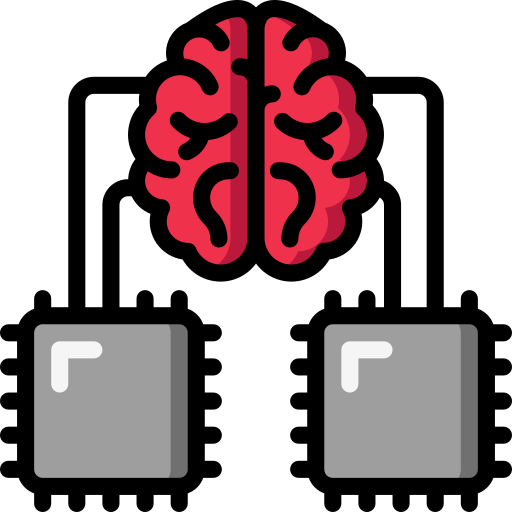 cerveau Basic Miscellany Lineal Color Icône