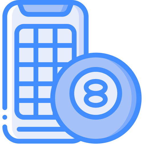 bingo Basic Miscellany Blue icoon