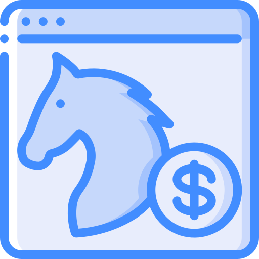 Horse Basic Miscellany Blue icon