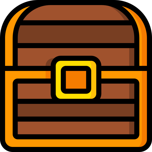 Treasure chest Basic Miscellany Lineal Color icon