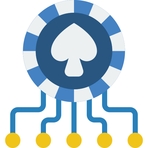 pokerchip Basic Miscellany Flat icoon