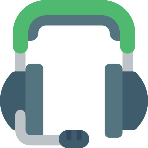 Headset Basic Miscellany Flat icon