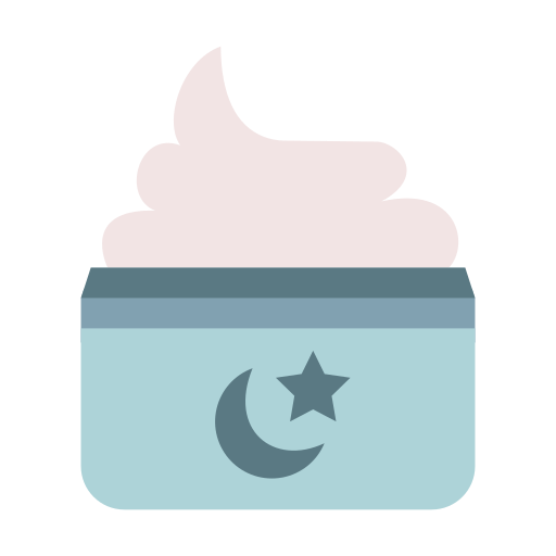 Night cream Good Ware Flat icon